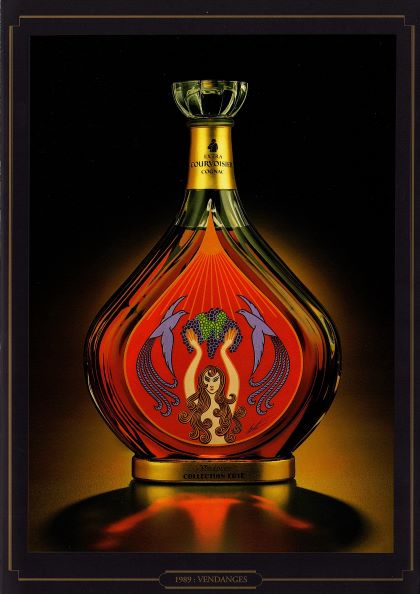 Cognac Courvoisier Erté No.1-8